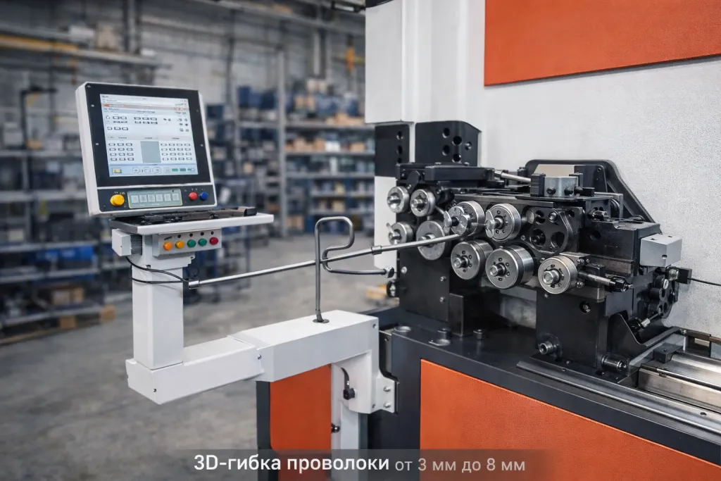 3D-гибка проволоки