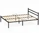 Двуспальная кровать для гостиниц  и отелей 1400*2000  компакт